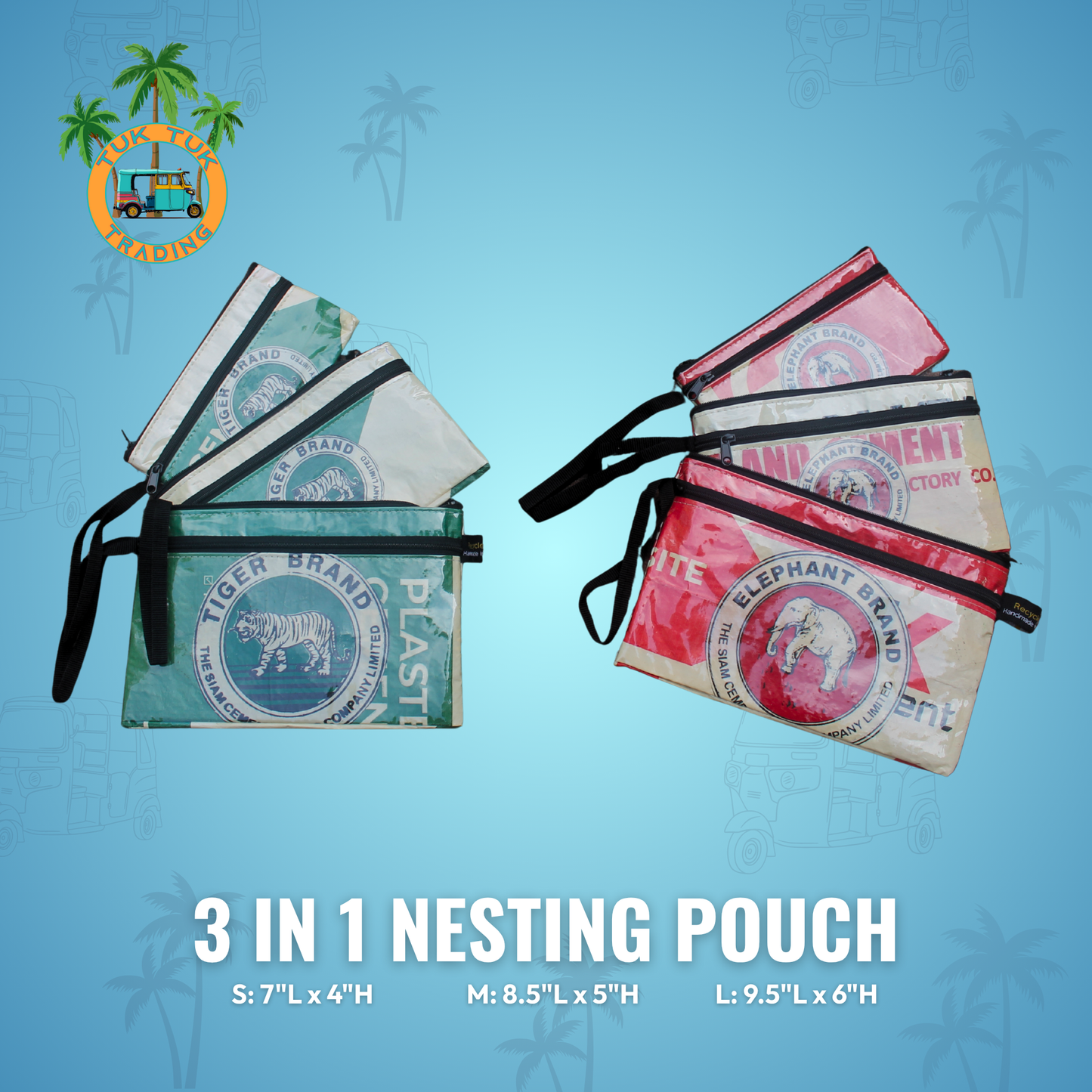 3 in 1 Nesting Pouch