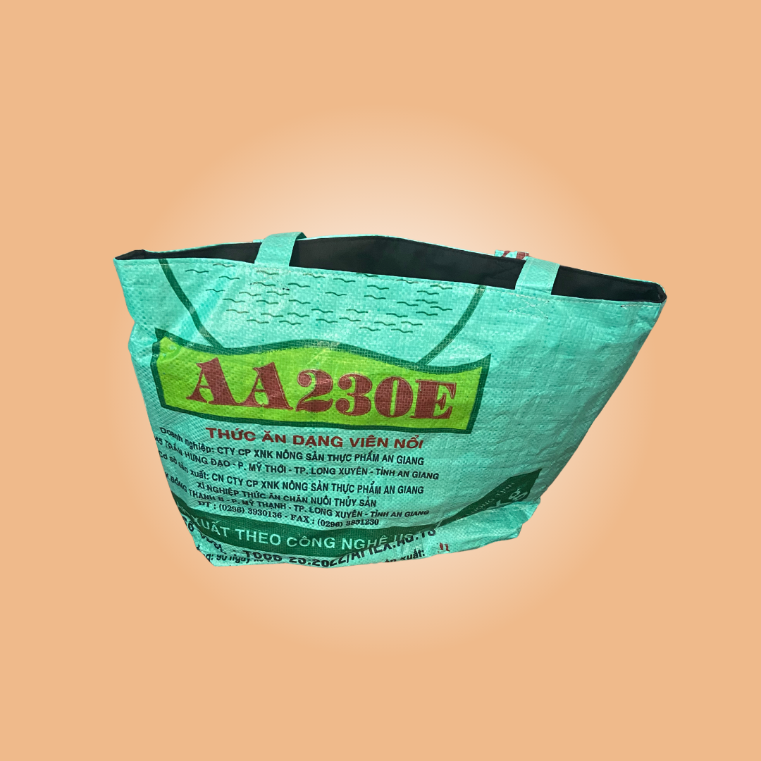 Large Two-Pocket Tote Bag