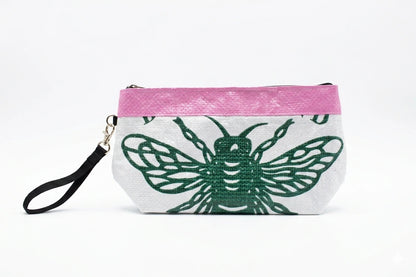 Upcycled Zippered Clutch