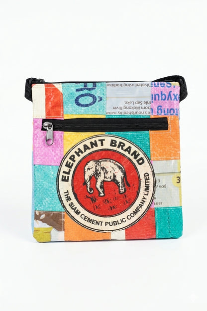 Upcycled Foldover Crossbody Bag