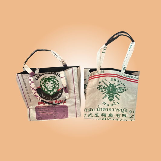 Large Square Tote Bag