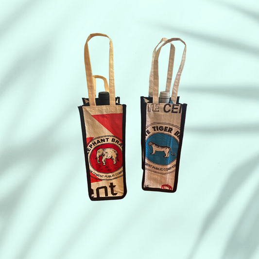 Single Wine Tote Bag