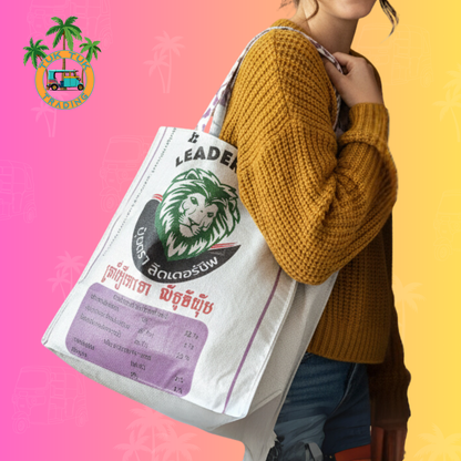 Large Square Tote Bag