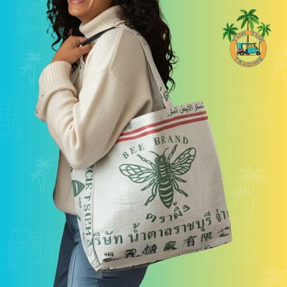 Large Square Tote Bag