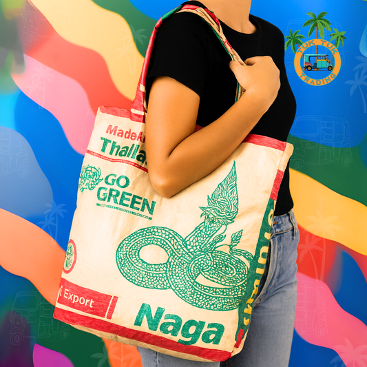 Large Square Tote Bag