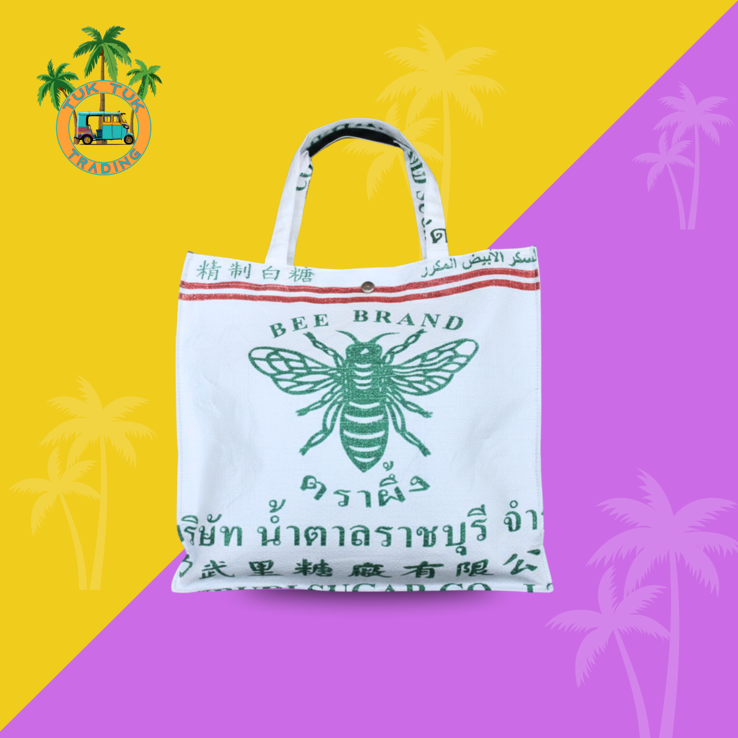 Large Square Tote Bag