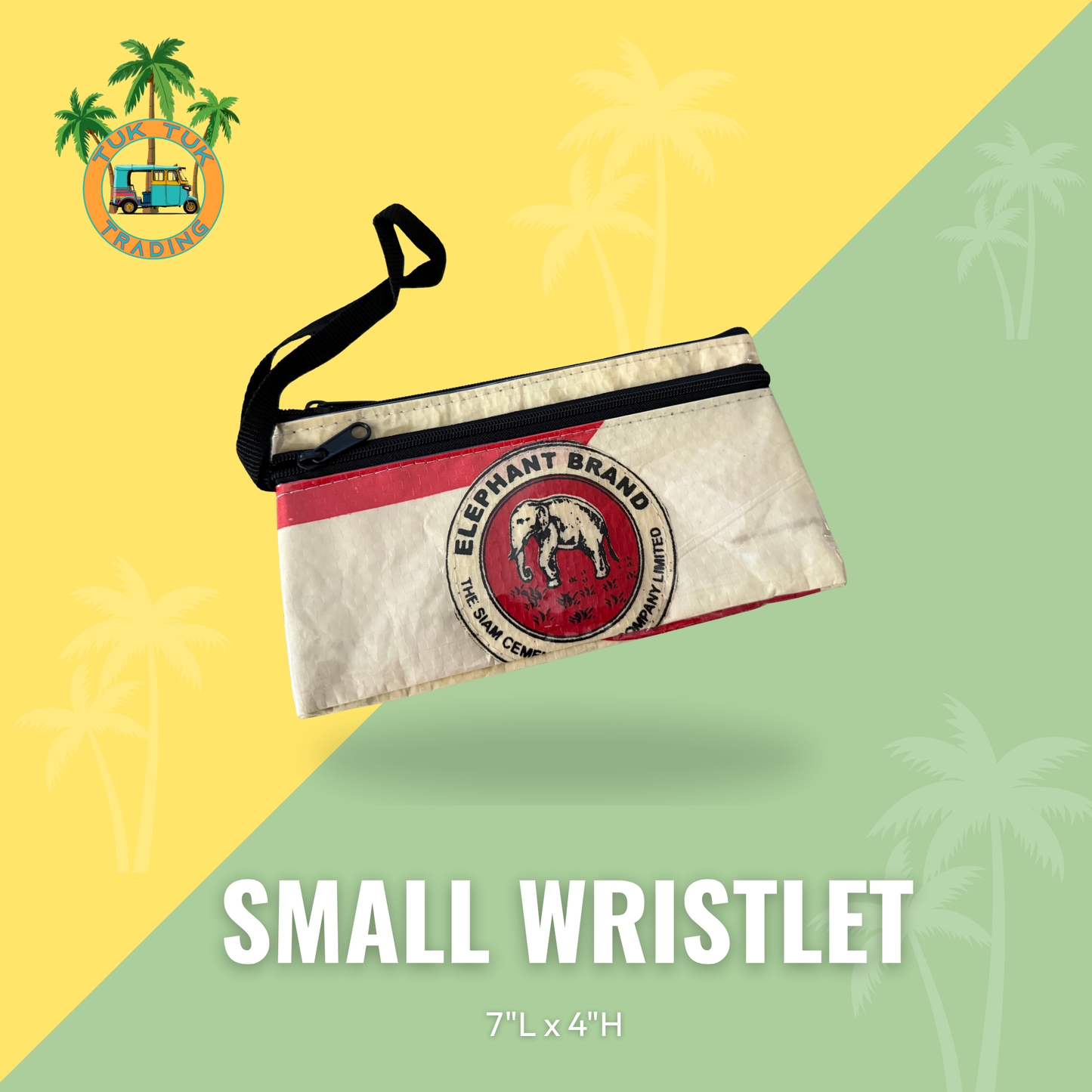 Upcycled Small Wristlet