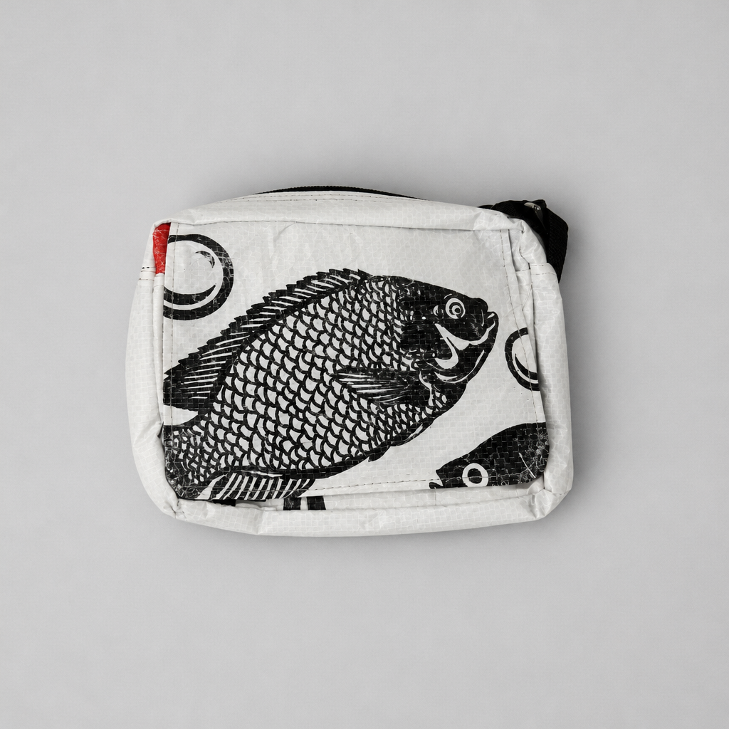Upcycled Small Cross Body Bag