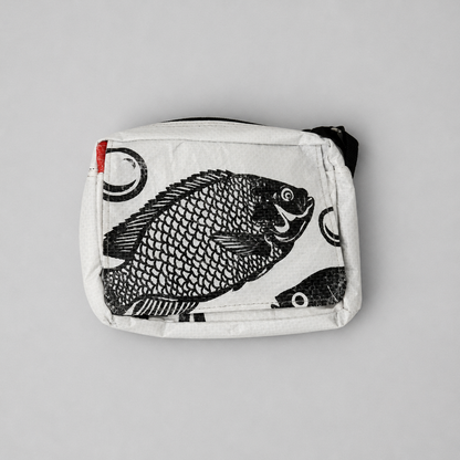 Upcycled Small Cross Body Bag