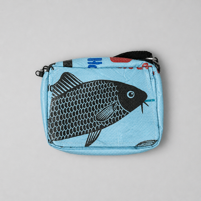 Upcycled Small Cross Body Bag